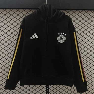 2026 Germany Black Hoodie Kit Soccer T-Shirt AAAAJersey Supply Yupoo