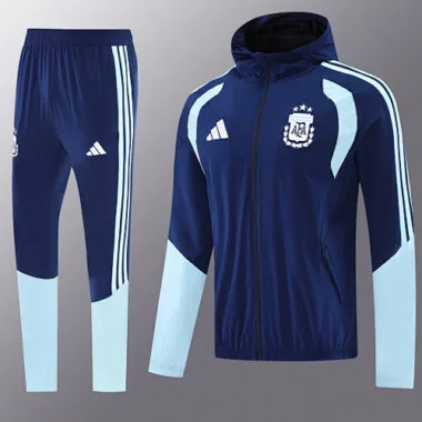2026 Argentina Windbreaker Jackets Kit Soccer T-Shirt