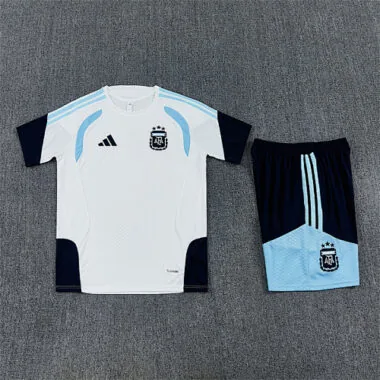 2026 Argentina White Training Kit Soccer T-Shirt