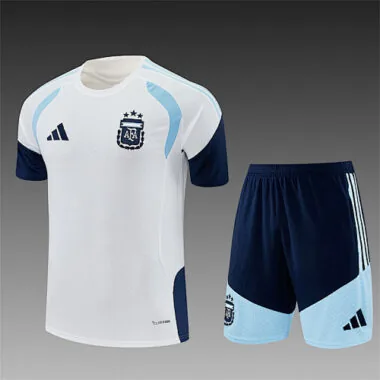 2026 Argentina White Training Kit Soccer T-Shirt