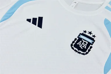 2026 Argentina White Training Kit Soccer T-Shirt