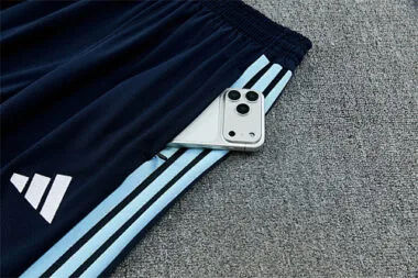 2026 Argentina White Long Sleeve tracksuit Kit Soccer T-Shirt