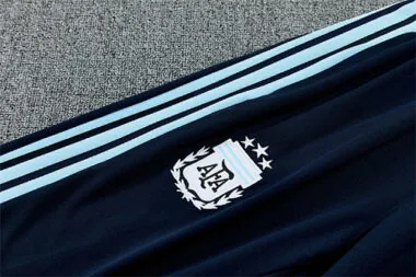 2026 Argentina White Long Sleeve tracksuit Kit Soccer T-Shirt