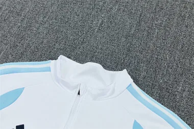 2026 Argentina White Long Sleeve tracksuit Kit Soccer T-Shirt