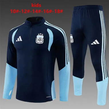 2026 Argentina tracksuit Kids Kit Soccer T-Shirt AAAAJersey Supply Yupoo
