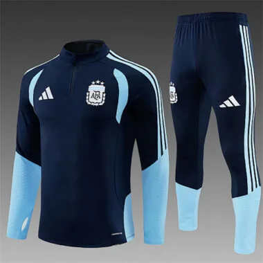 2026 Argentina Long Sleeve tracksuit Kit Soccer T-Shirt