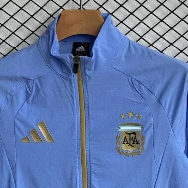 2026 Argentina Blue Windbreaker Jackets Kit Soccer T-Shirt