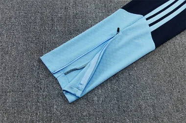 2026 Argentina Blue Long Sleeve tracksuit Kit Soccer T-Shirt