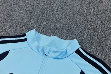 2026 Argentina Blue Long Sleeve tracksuit Kit Soccer T-Shirt