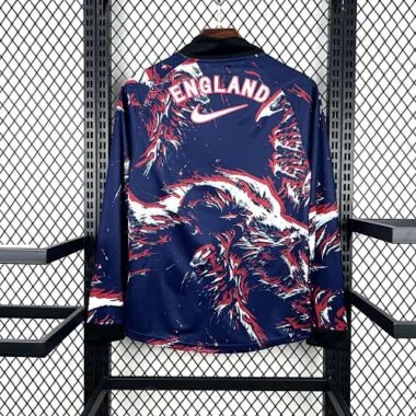 2026 England Hollywood Goalkeeper Long Sleeves Kit Soccer T-Shirt