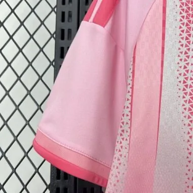 Camiseta de fútbol de la selección de Argelia, modelo rosa de antes del partido, 2026