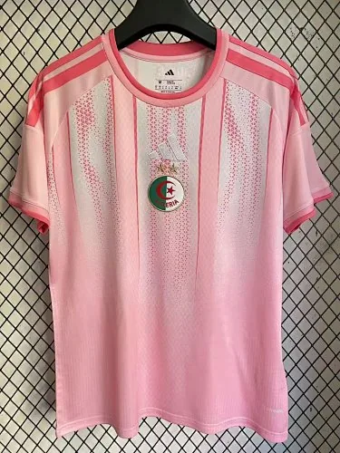 2026 Algeria Pink Special Edition Kit Soccer T-Shirt AAAAJersey Supply Yupoo