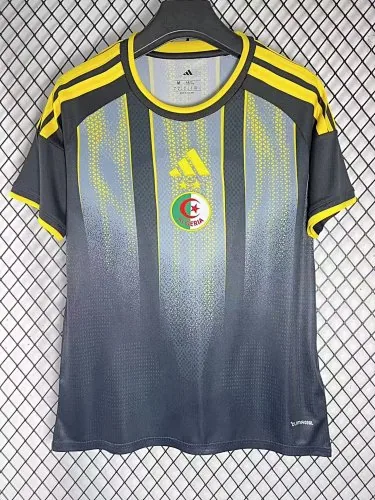 2026 Algeria Black and Yellow Special Edition Kit Soccer T-Shirt AAAAJersey Supply Yupoo
