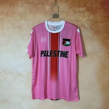 2026 Palestine Pink Special Edition Kit Soccer T-Shirt AAAAJersey Supply Yupoo