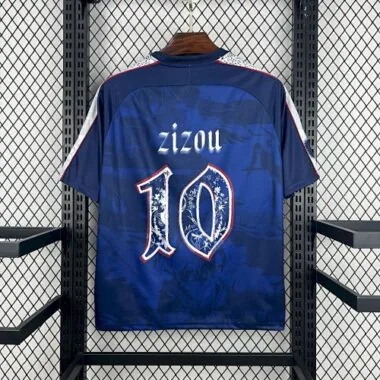 2025 France Zizou No. 10 Special Edition Kit Soccer T-Shirt