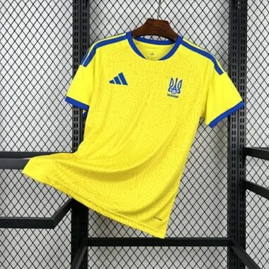 World Cup Jersey 2026 Ukraine Home Kit Soccer T-Shirt AAAAJersey Supply Yupoo