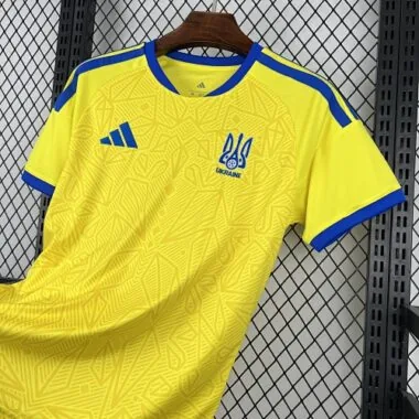 Maglia della Coppa del Mondo 2026 - Divisa da casa dell'Ucraina - Maglietta da calcio