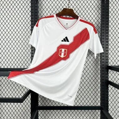 World Cup Jersey 2026 Peru Home Kit Soccer T-Shirt AAAAJersey Supply Yupoo