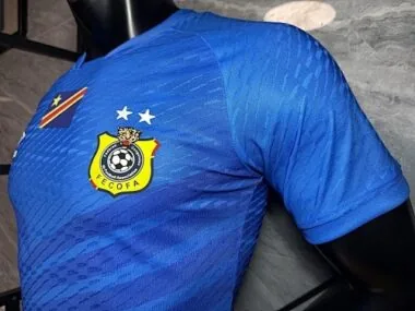 World Cup Jersey Congo Home Kit Player Version Soccer T-Shirt