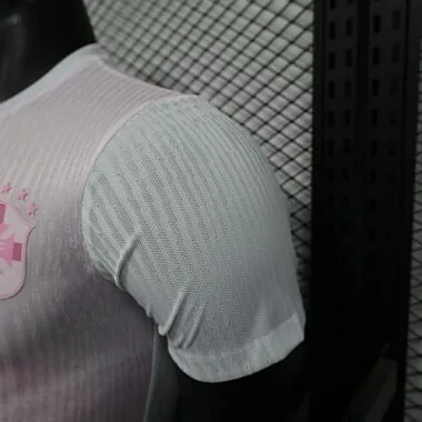 2025 Brazil Pink Special Edition Kit Player Version Soccer T-Shirt