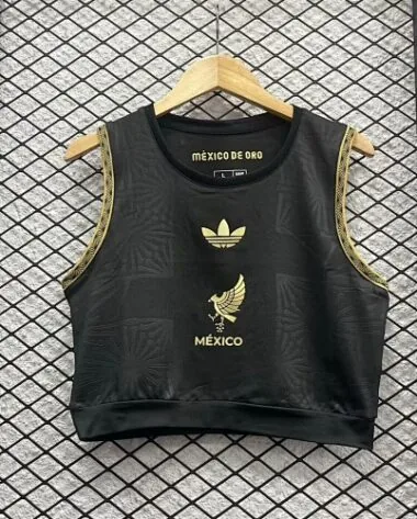 2025 Mexico Women Yoga Vest Kit Soccer T-Shirt AAAAJersey Supply Yupoo