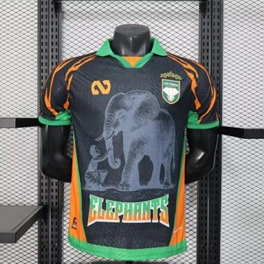 2025 Ivory Coast Black Special Edition Kit Player Version Soccer T-Shirt