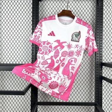 2026 Mexico Pink Concept Kit Soccer T-Shirt AAAAJersey Supply Yupoo