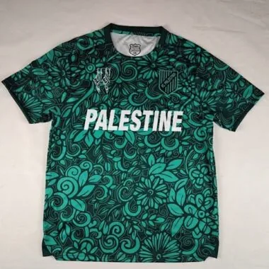 2025 Palestine Green Special Edition Kit Soccer T-Shirt