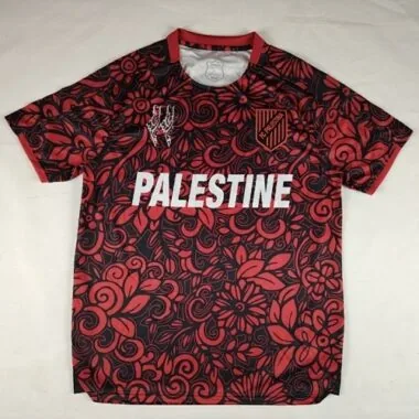 2025 Palestine Red Special Edition Kit Soccer T-Shirt