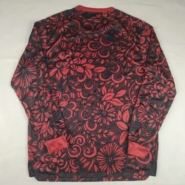 2025 Palestine Red Long Sleeves Special Edition Kit Soccer T-Shirt