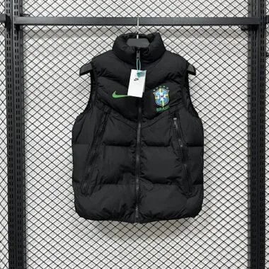 25-26 Brazil Vest Kit Soccer T-Shirt