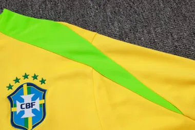 2025 Brazil Long Sleeve tracksuit Kit Soccer T-Shirt