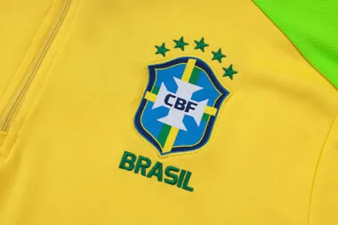 2025 Brazil Long Sleeve tracksuit Kit Soccer T-Shirt