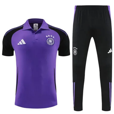 25-26 Germany Purple Training Kits Football Tracksuits
