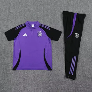 25-26 Germany Purple Training Kits Football Tracksuits