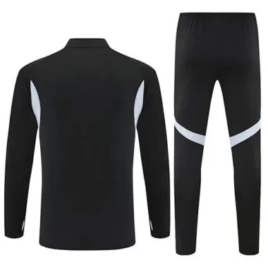 25-26 Germany Black Training Kits Long Football Tracksuits