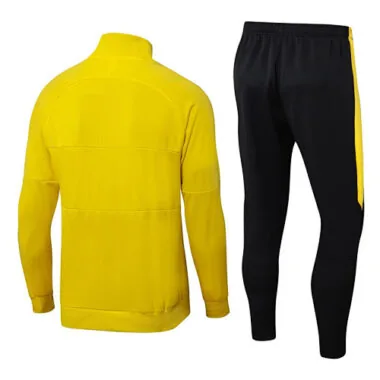 25-26 Brazil Yellow Football Tracksuit Long Jacket Suits