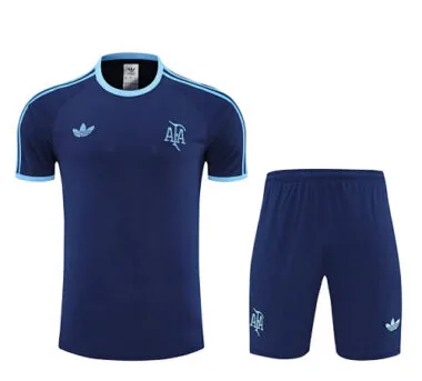 25-26 Argentina Blue Training Kits Football Tracksuits