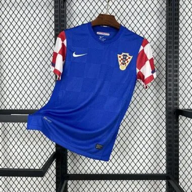 2010 Croatia Away Kit Retro Soccer T-Shirt AAAAJersey Supply Yupoo
