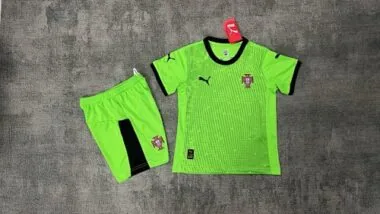 2025 Portugal Goalkeeper Kids Kit Soccer AAAAJersey Yupoo