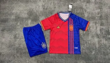 2025 Spain Special Edition Kids Kit Soccer AAAAJersey Yupoo