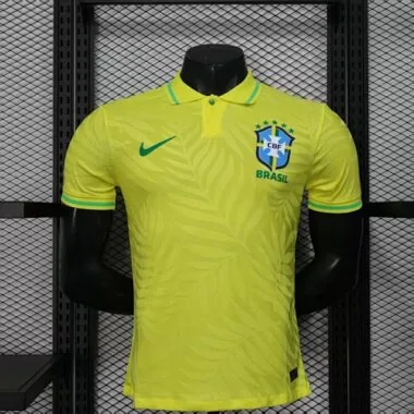 2025 Brazil Yellow POLO Special Edition Kit Player Version Shirt Joy