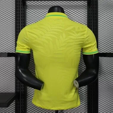 2025 Brazil Yellow POLO Special Edition Kit Player Version Shirt Joy