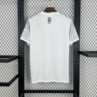 2025 Brazil Christ The Redeemer White Special Edition Shirt Soccer Uniform