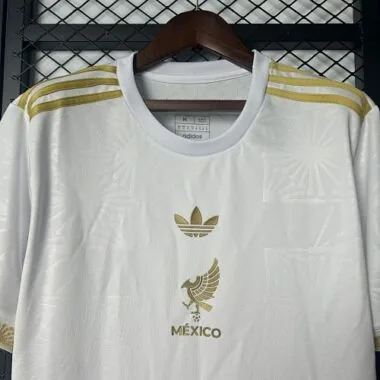 2025 Mexico Gold Cup White Special Edition Shirt Football Uniform