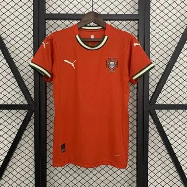 2025 Portugal Home Women Shirt Lady Uniform AAAAJersey Wholesale Yupoo