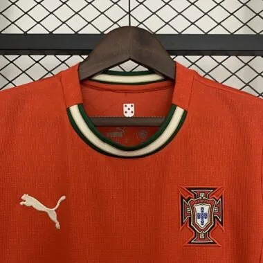 2025 Portugal Home Women Shirt Lady Uniform