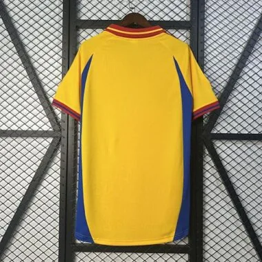 2000 Romania Home Retro Kit Vintage Shirt Soccer