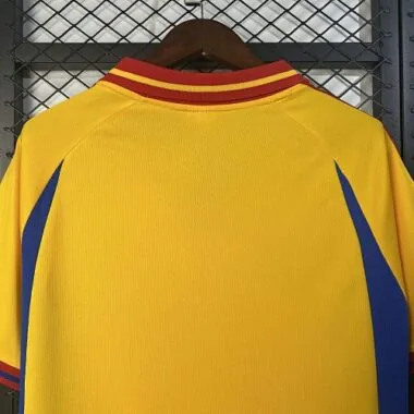 2000 Romania Home Retro Kit Vintage Shirt Soccer