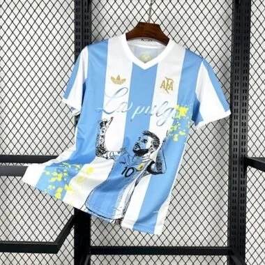2024 Argentina Leo Messi Special Edition T-Shirt Football Apparels Soccer